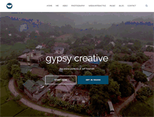 Tablet Screenshot of gypsycreative.com